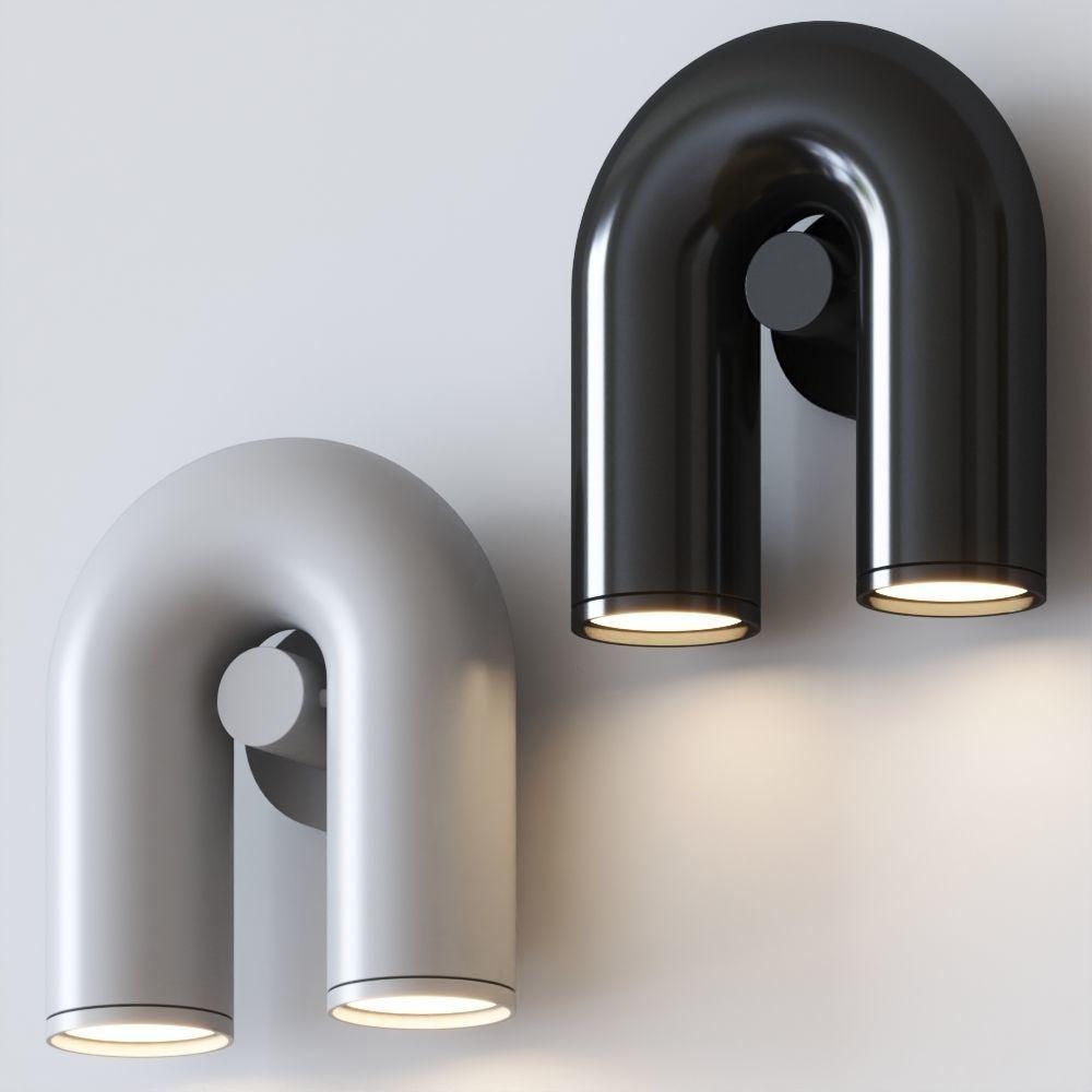 Felix Moderne Design LED Wandlamp LED Metaal Zwart/Blauw/Grijs/Rood Woonkamer/Slaapkamer