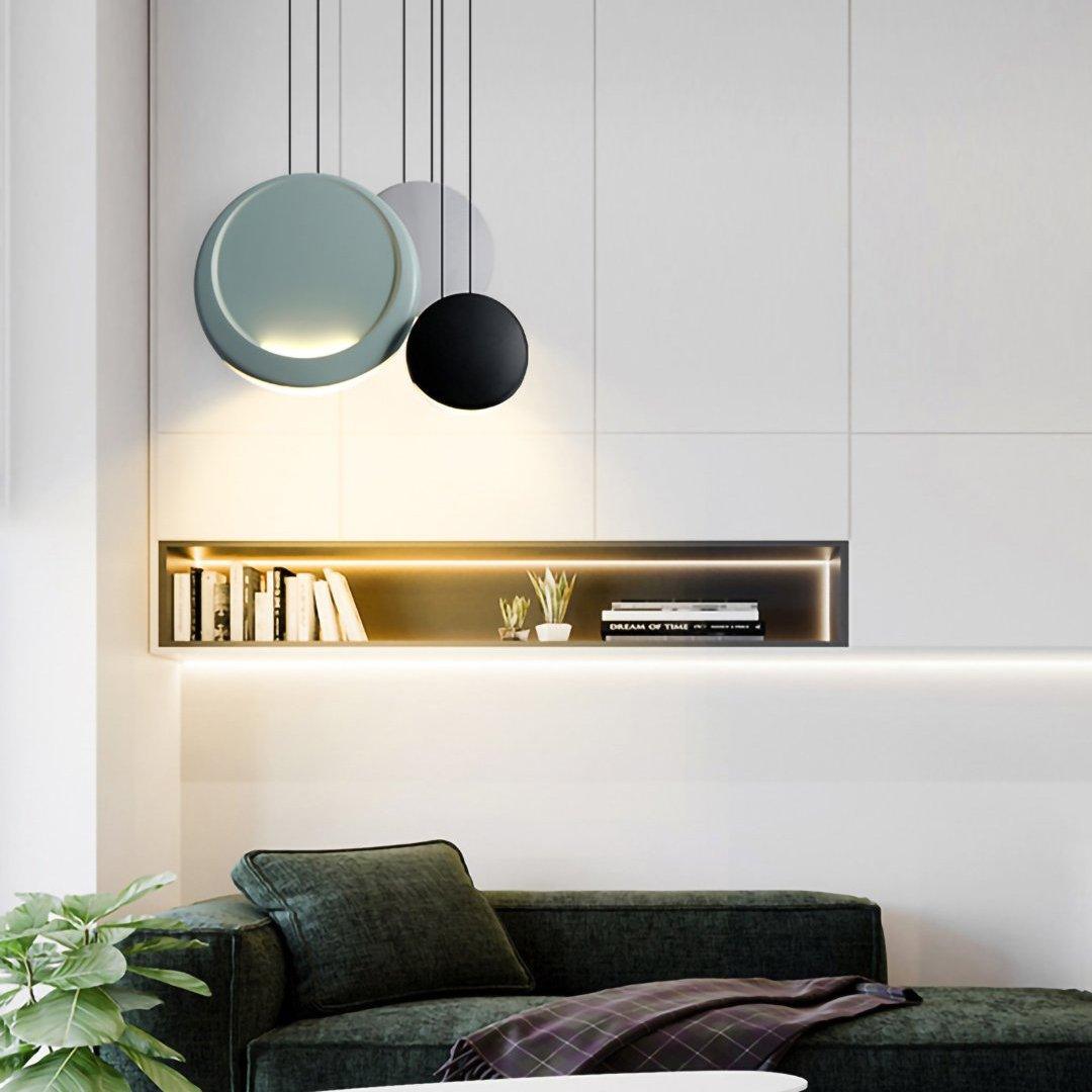 Zaid Moderne Design LED Hanglamp Metaal Zwart/Wit/Groen/Grijs Woonkamer/Slaapkamer/Eetkamer