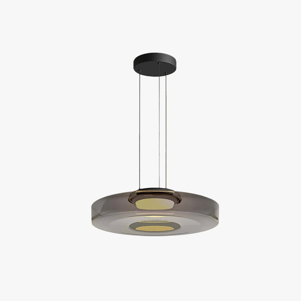 Hailie Modern Keuken Eiland Glas Hanglampen Woonkamer