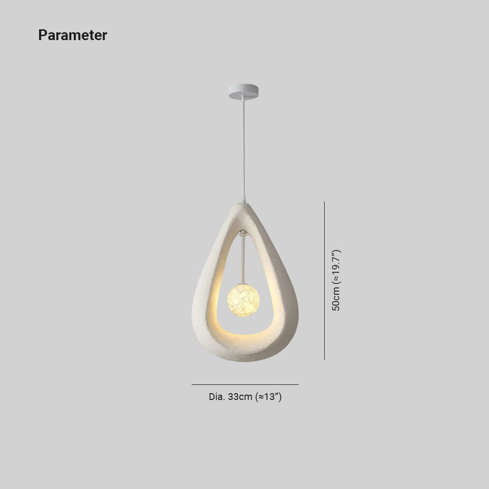 Byers Modern Holle PVC Hanglampen Slaapkamer