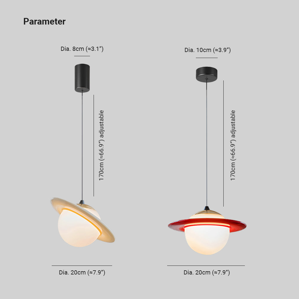 Morandi Creatieve Hanglampen Metaal/Hars/Glas Voor Slaapkamer/Studie