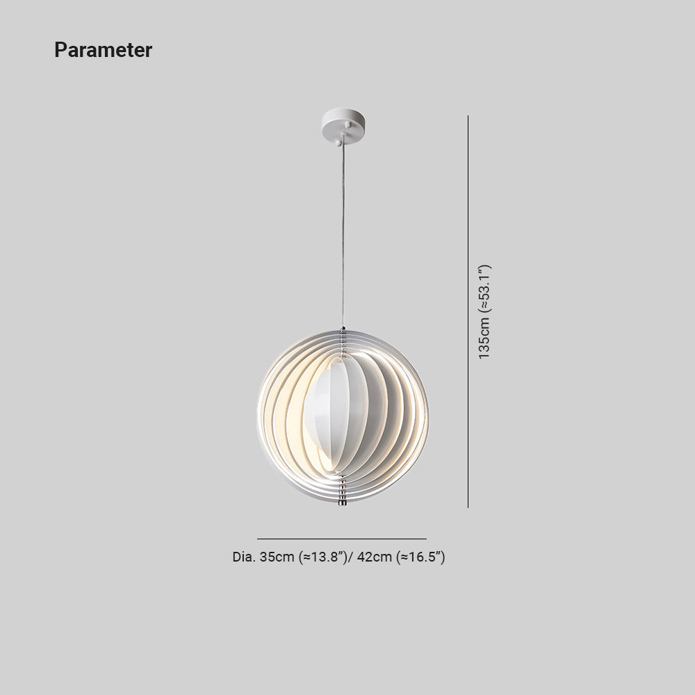 Hailie Klassieke PVC/Metaal LED Hanglamp Woonkamer