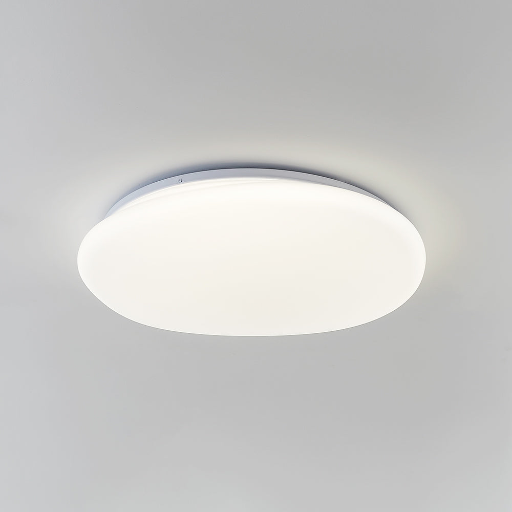 Quinn Moderne Ronde LED Plafondlamp Metaal/PE Wit Slaap/Woon/Eetkamer