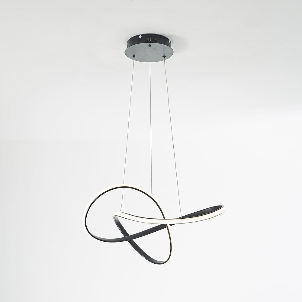 Louise Moderne Design LED Hanglamp Acryl/Metaal Zwart/Wit Eet/Slaap/Woonkamer