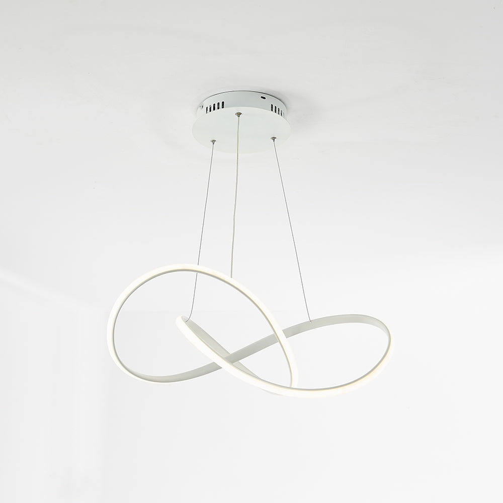 Louise Moderne Design LED Hanglamp Acryl/Metaal Zwart/Wit Eet/Slaap/Woonkamer