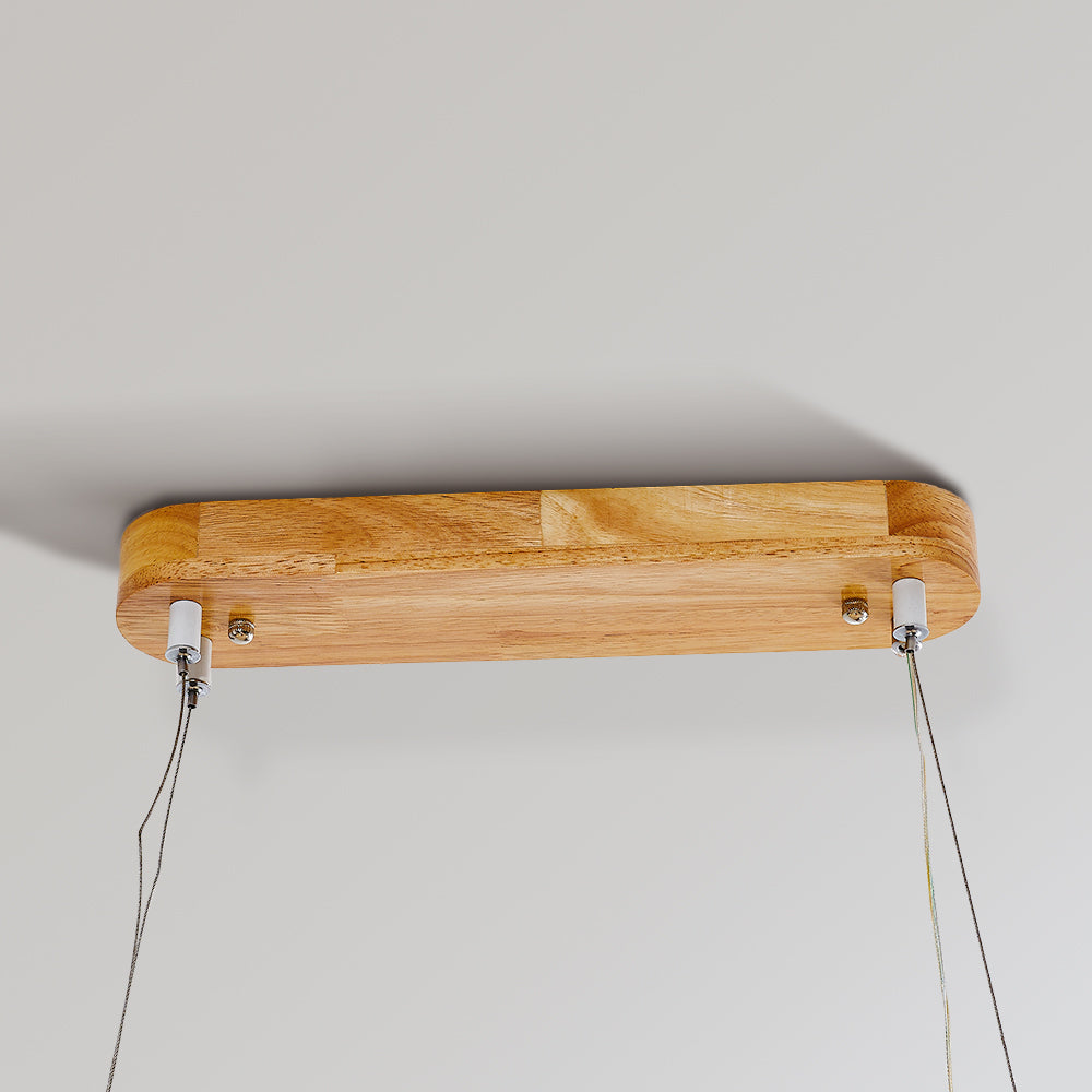 Ozawa Moderne LED Hanglampen Metaal Hout Woonkamer Eetkamer