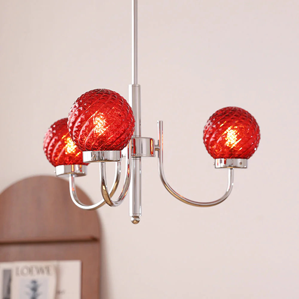 Valentina Fashion LED Hanglampen Glas Metaal Slaapkamer Eetkamer