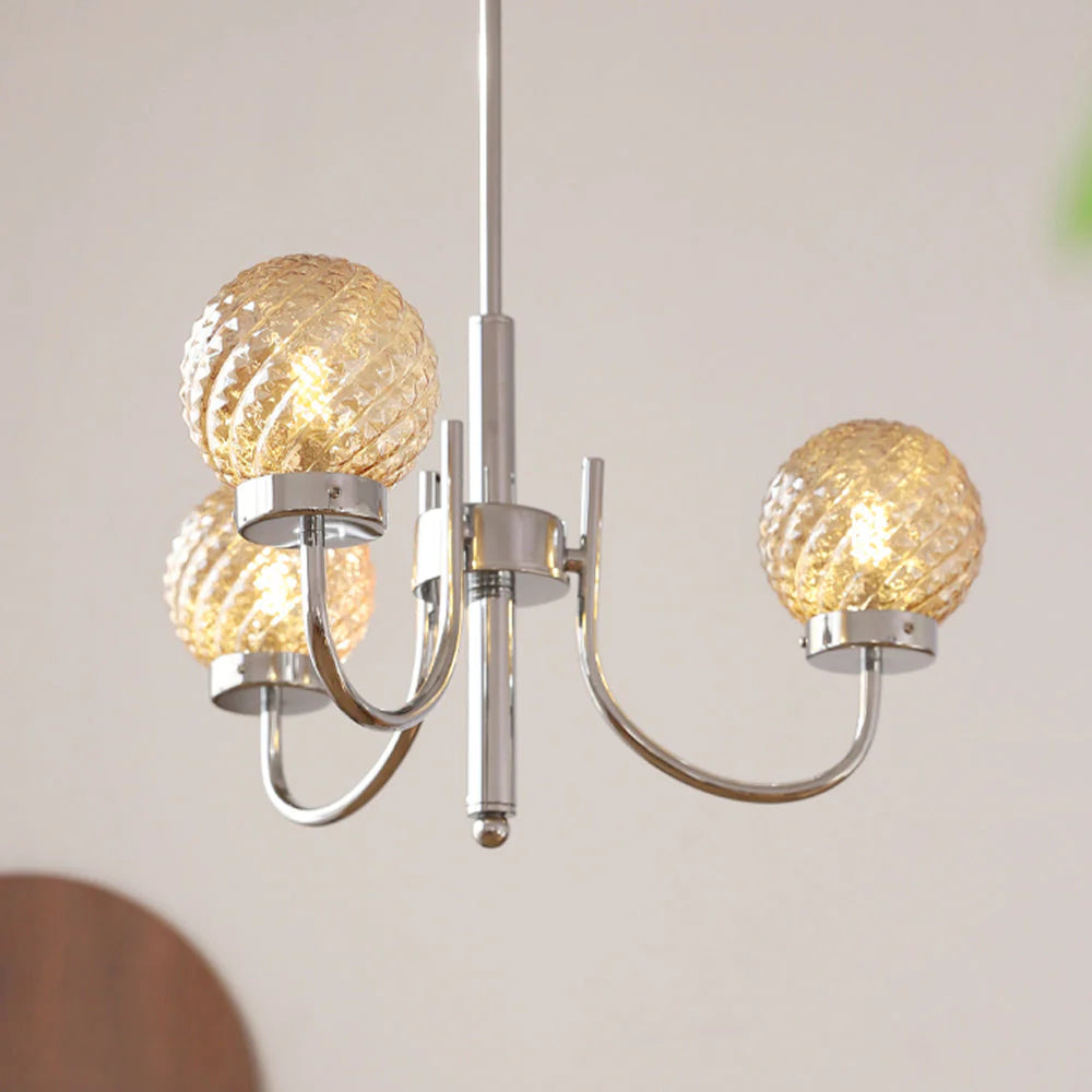 Valentina Fashion LED Hanglampen Glas Metaal Slaapkamer Eetkamer