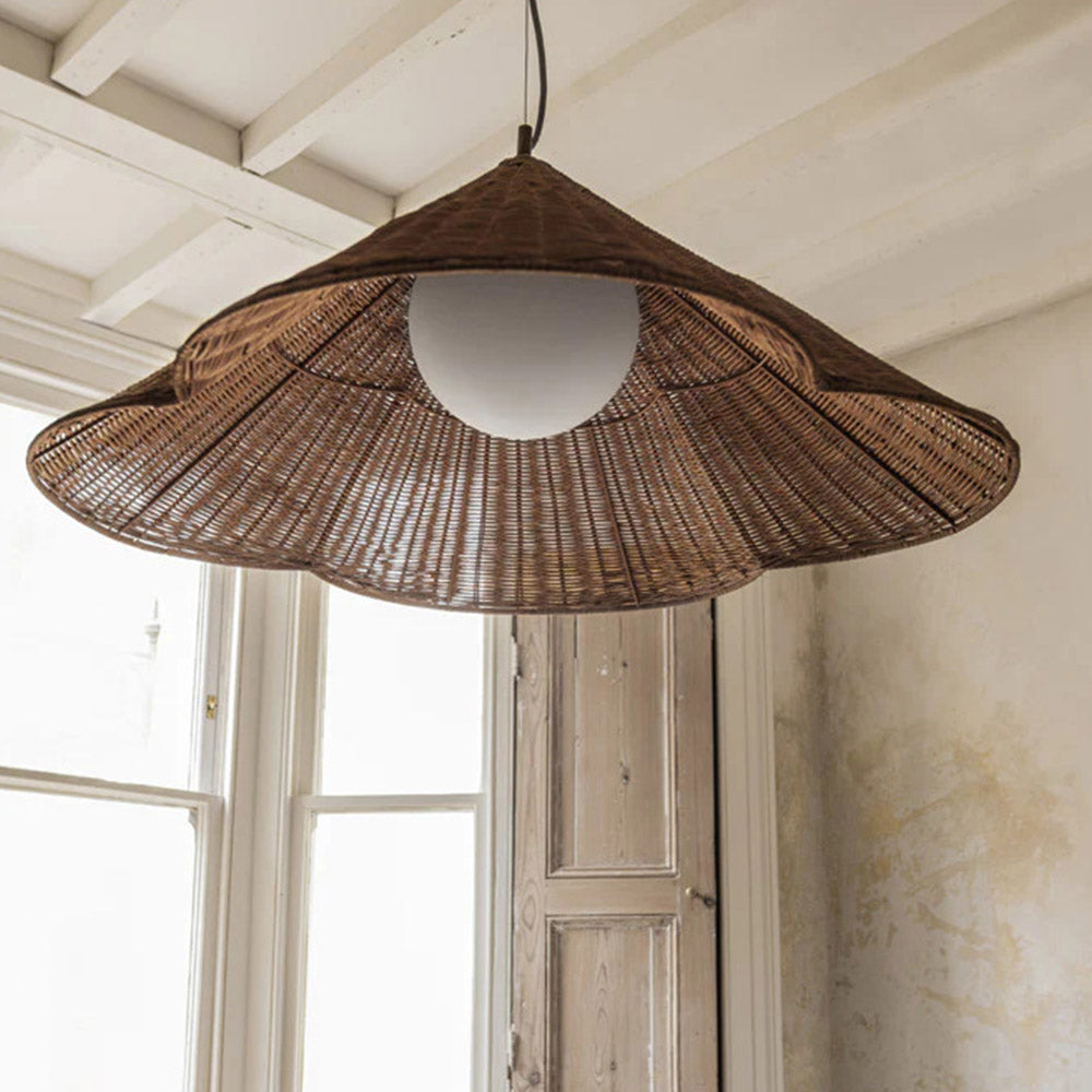 Muto Vintage Rotan Hanglampen Woonkamer Slaapkamer