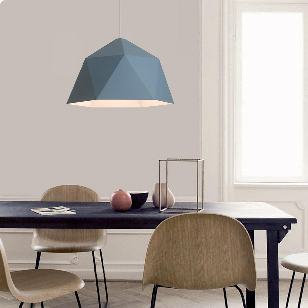 Morandi Moderne Kleine LED Hanglampen Geel Blauw Metaal Eetkamer