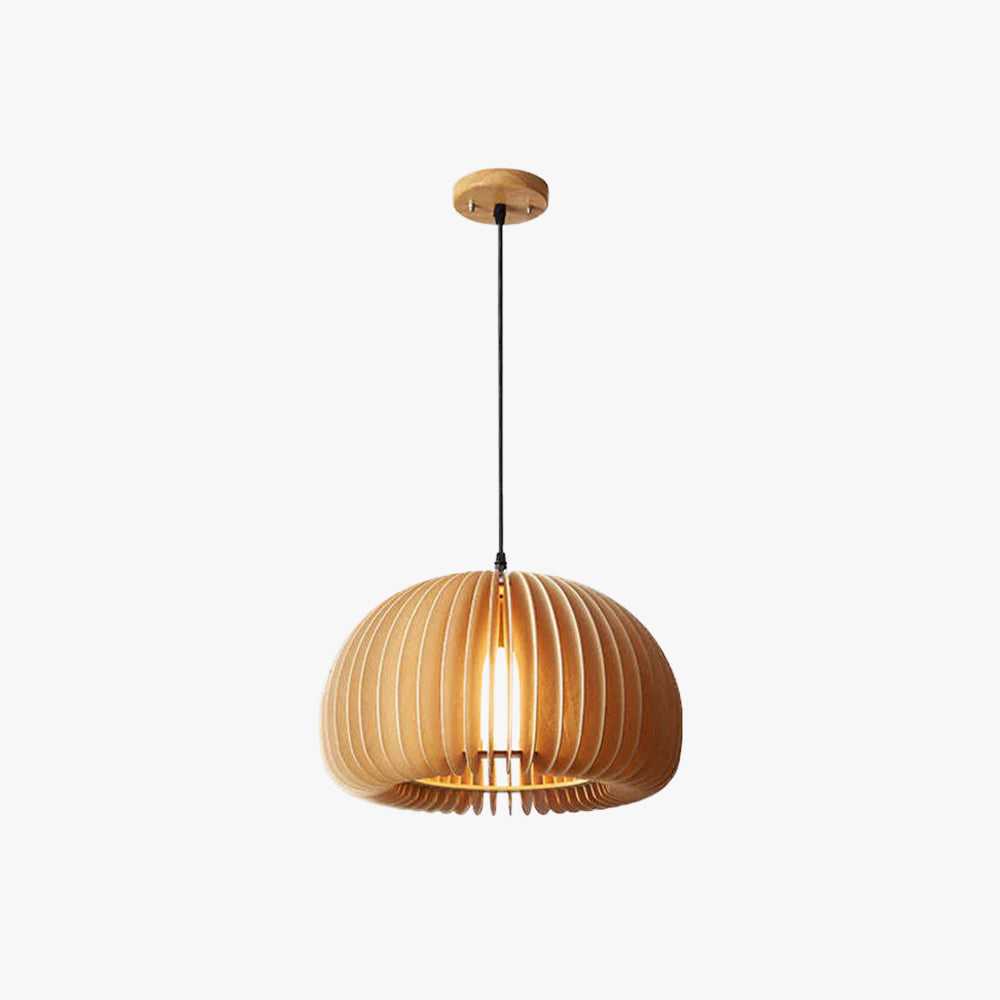 Ozawa Moderne Design Ronde  LED Hanglamp Hout Woonkamer Keuken