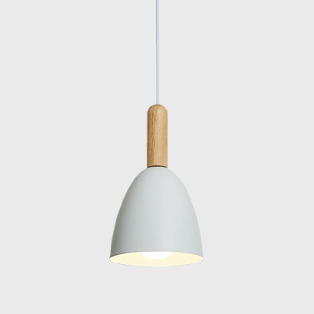 Morandi Moderne Minimalistische LED Hanglampen Metaal/Hout Woonkamer/Bedkamer