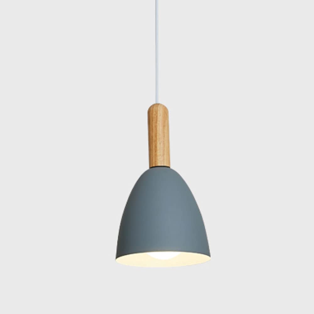 Morandi Moderne Minimalistische LED Hanglampen Metaal/Hout Woonkamer/Bedkamer