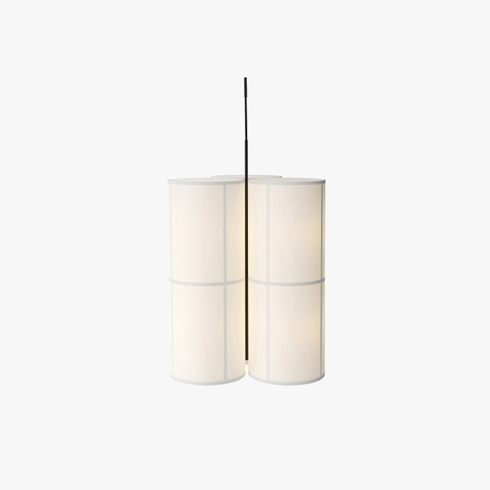 Renée Moderne Design LED Cilinder Hanglamp Lantaarn Stof Japans Woon/Eet/Slaapkamer