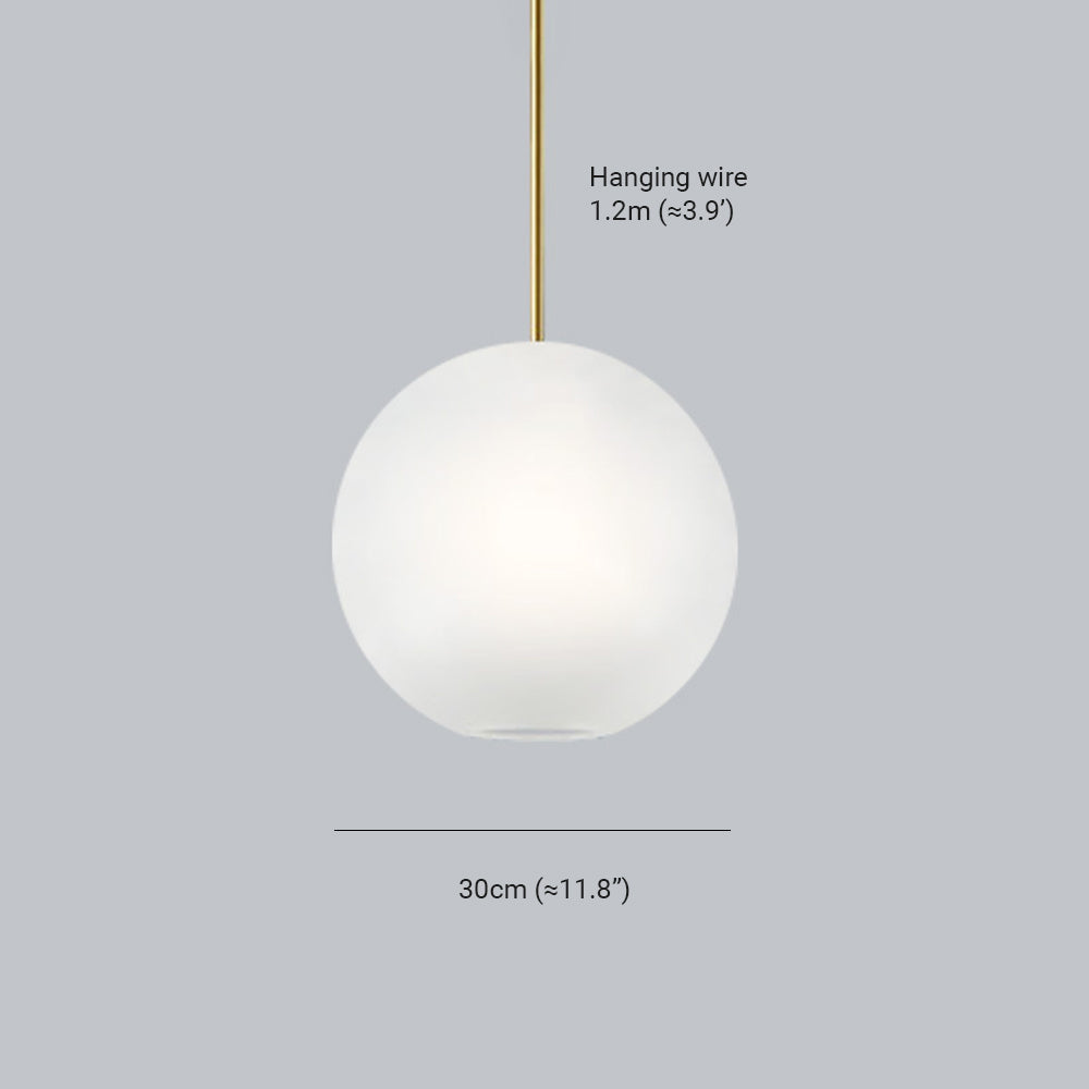 Hailie Moderne Bol LED Hanglamp Metaal/Glas Goud/Transparant Slaap/Woon/Eetkamer