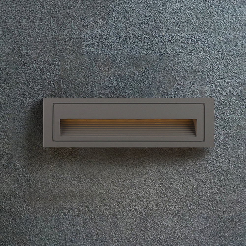Orr Moderne Wandlamp Zwart/Wit/Grijs Metaal Buiten Trappenhuis