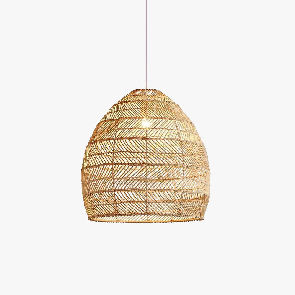 Muto Moderne Design LED Hanglamp Bamboo Woonkamer Keuken