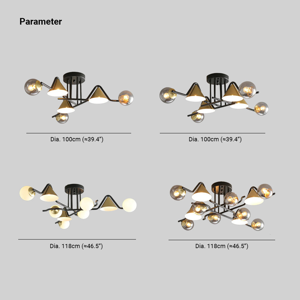 Weiss Design LED Plafondlamp Slaapkamer/woonkamer