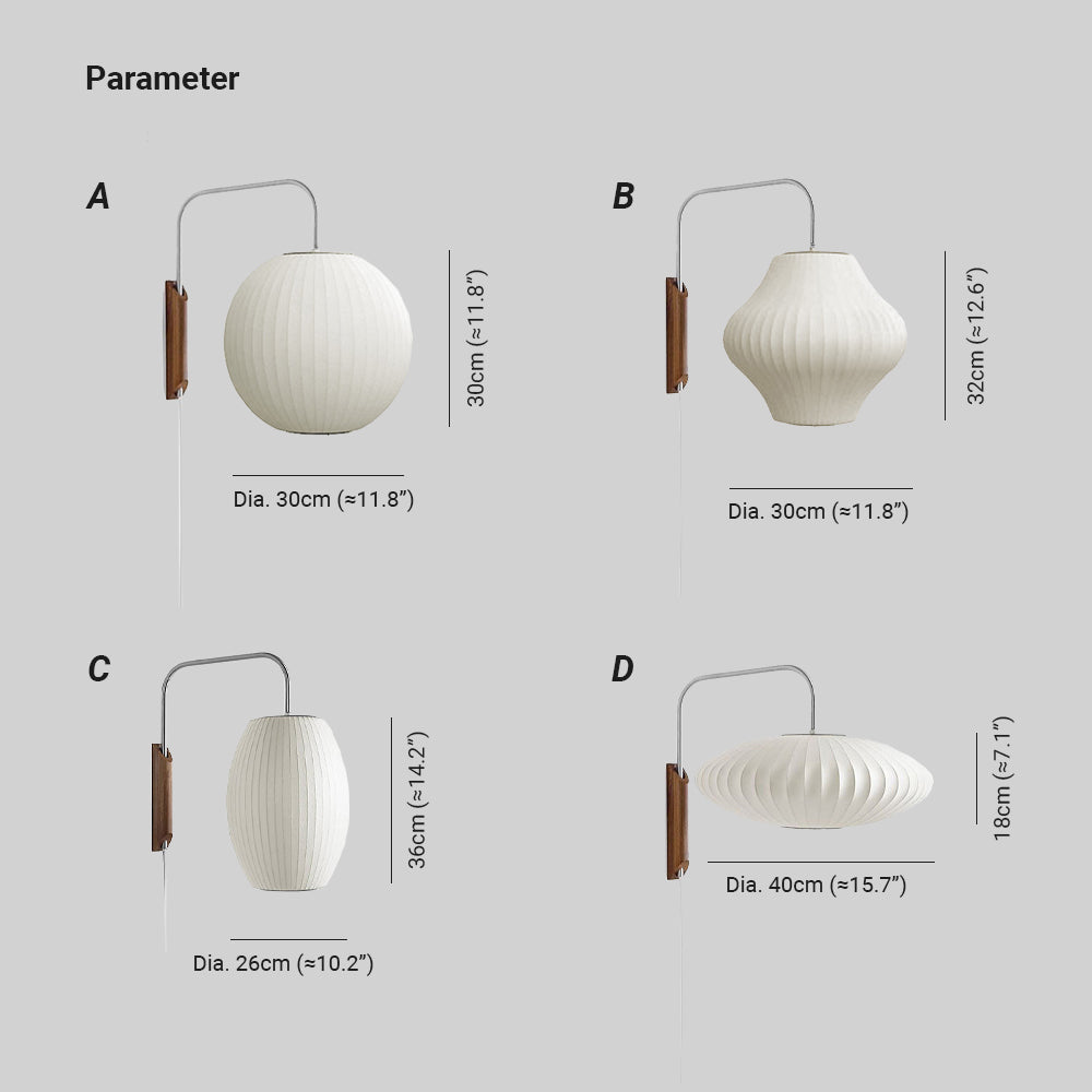 Renée Moderne Rond Metaal Hout Binnen Wandlampen Woonkamer