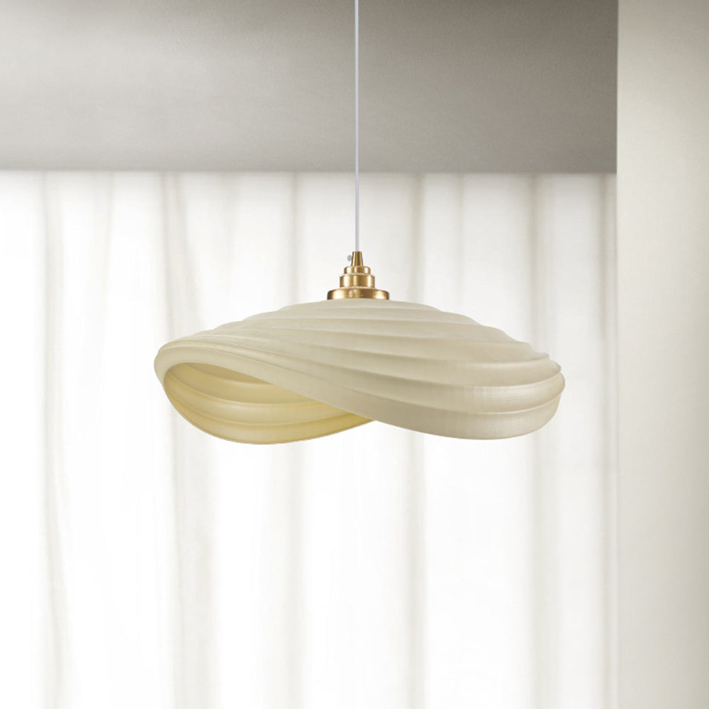 Renée Moderne LED Hanglamp Metaal/Stof Wit/Beige/Groen Slaapkamer