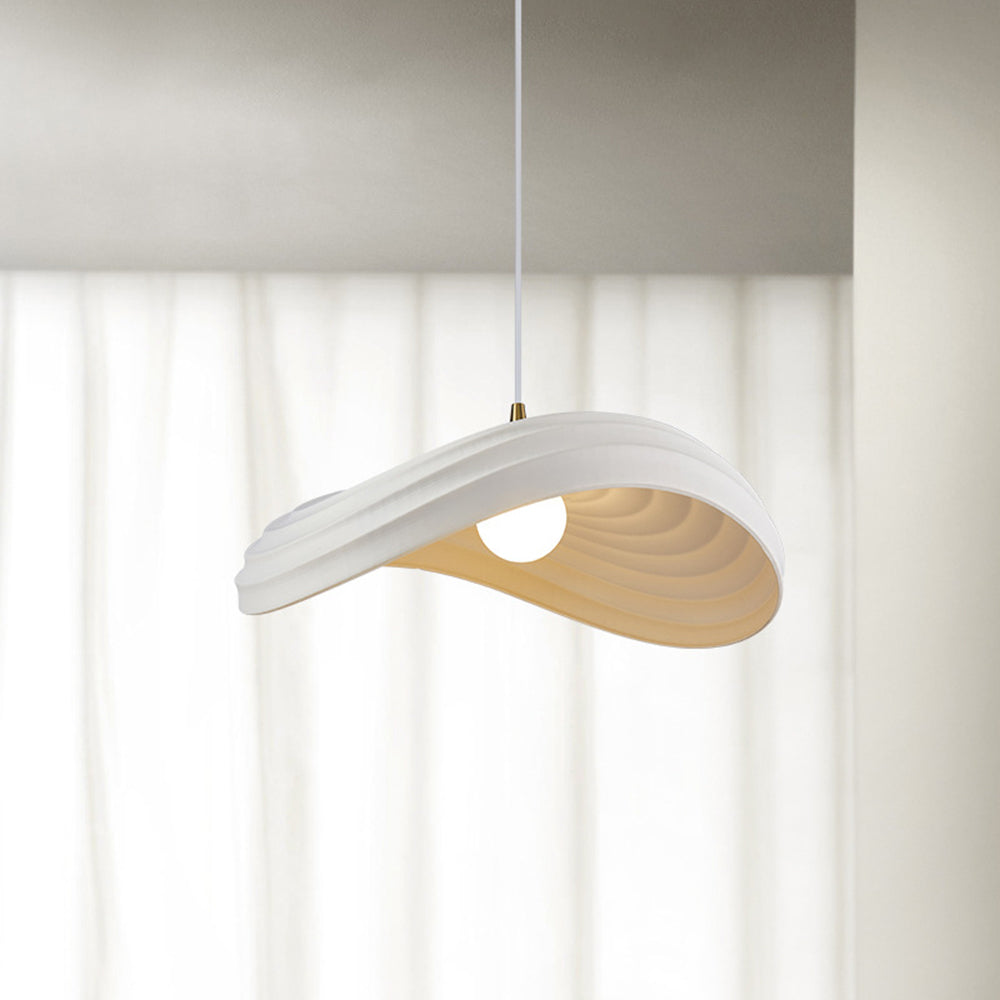 Renée Moderne LED Hanglamp Metaal/Stof Wit/Beige/Groen Slaapkamer