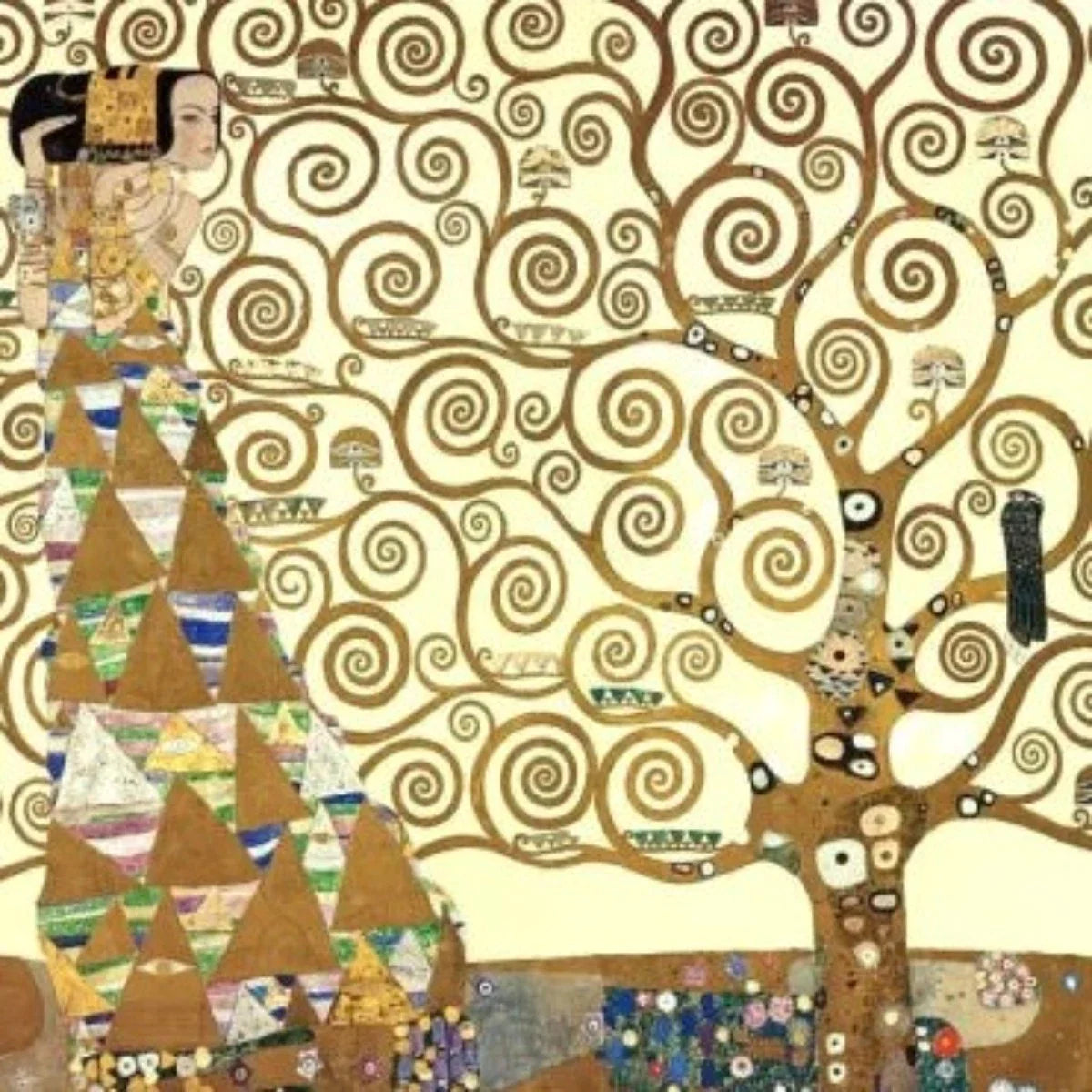 The Tree of Life - Abstracte wandkunstafdrukken ter decoratie van de woonkamer