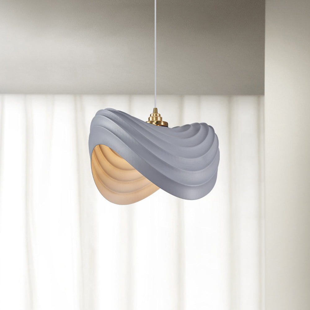 Renée Moderne LED Hanglamp Metaal/Stof Wit/Beige/Groen Slaapkamer