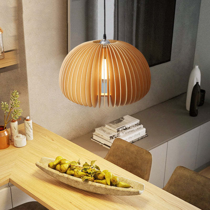 Ozawa Moderne Design Ronde  LED Hanglamp Hout Woonkamer Keuken