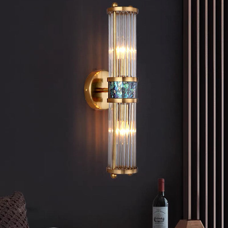Alana Vintage Design LED Wandlamp Glass Slaapkamer Woonkamer