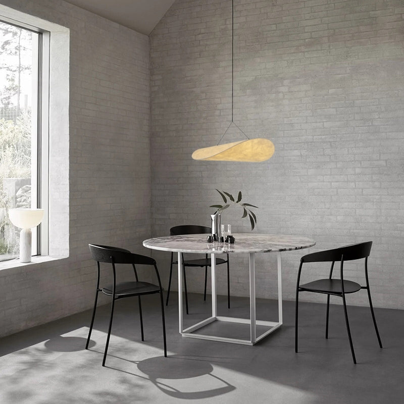 Renée Moderne LED Hanglamp Metaal/Kunstzijde Wit Slaap/Eet/Woonkamer