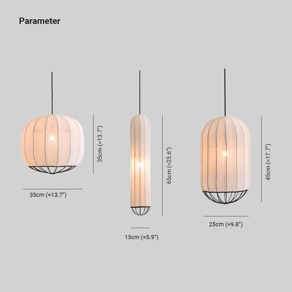 Renée Moderne Design LED Hanglamp Stof/Metaal Woonkamer/Eetkamer/Slaapkamer