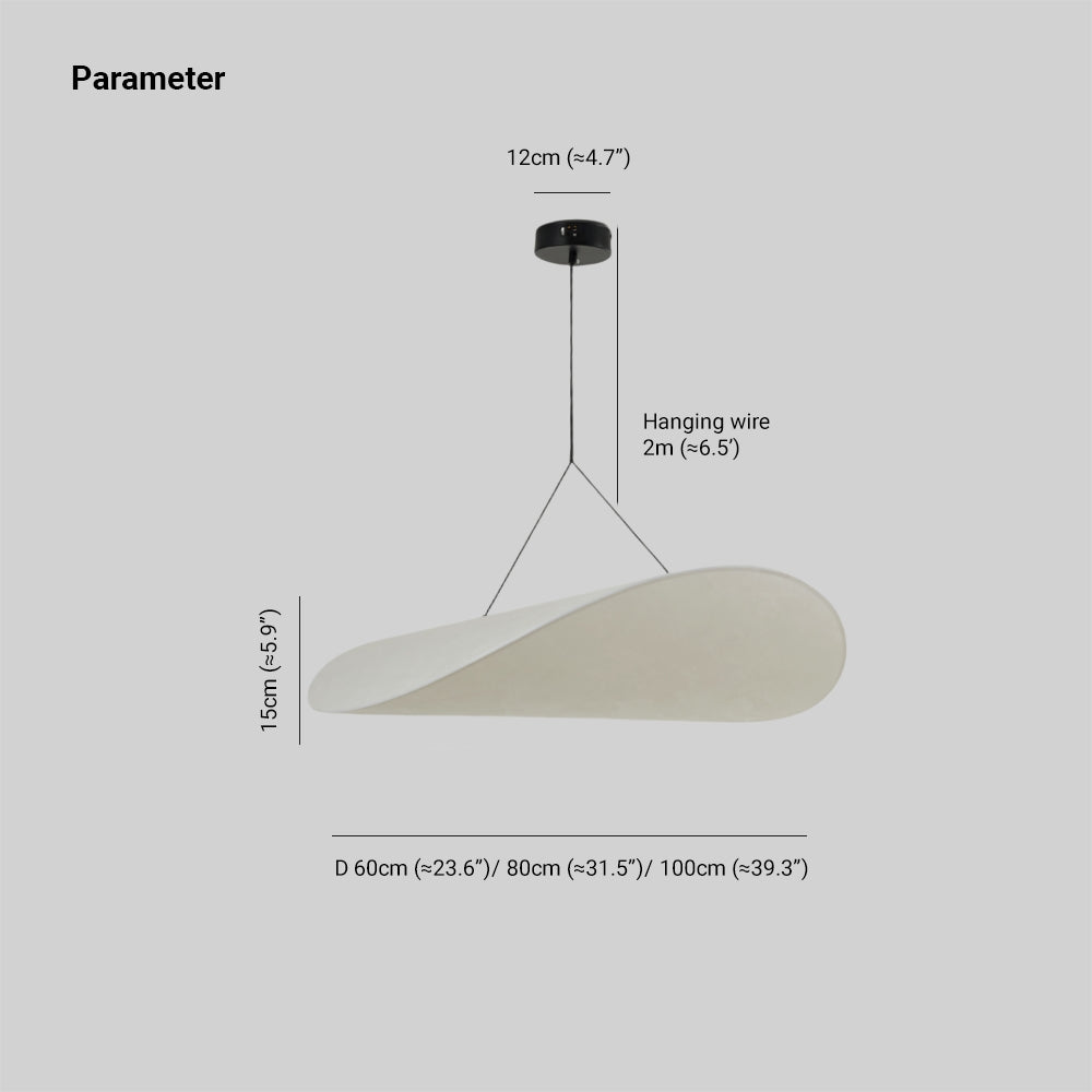 Renée Moderne LED Hanglamp Metaal/Kunstzijde Wit Slaap/Eet/Woonkamer