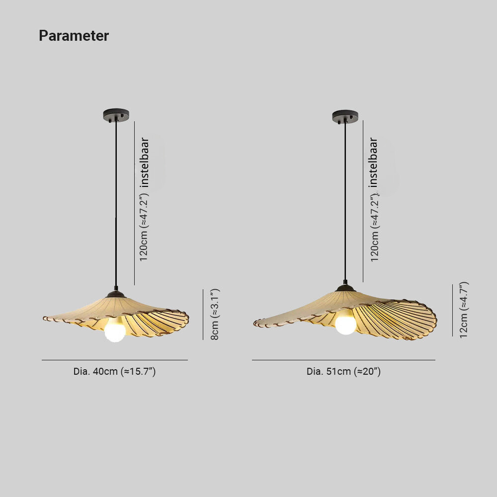 Byers Wabi-Sabi Retro LED Hanglampen Stof/Metaal Eetkamer/Woonkamer