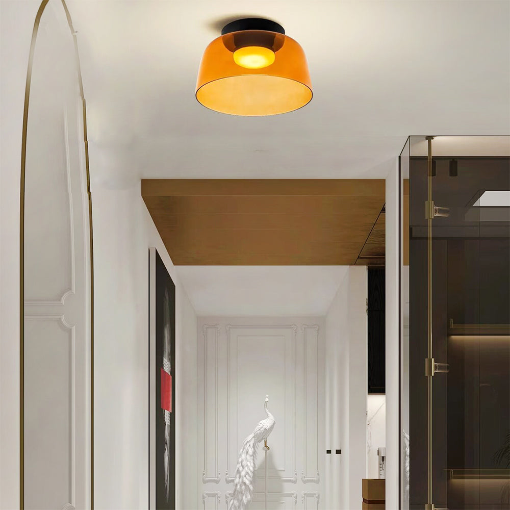 Morandi Moderne Creatieve Glas Plafondlamp Woonkamer
