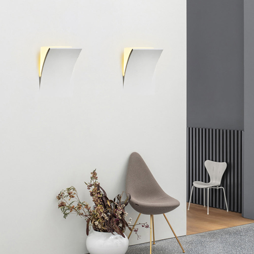Elif Moderne LED Binnen Wandlamp Wit Metaal Slaapkamer