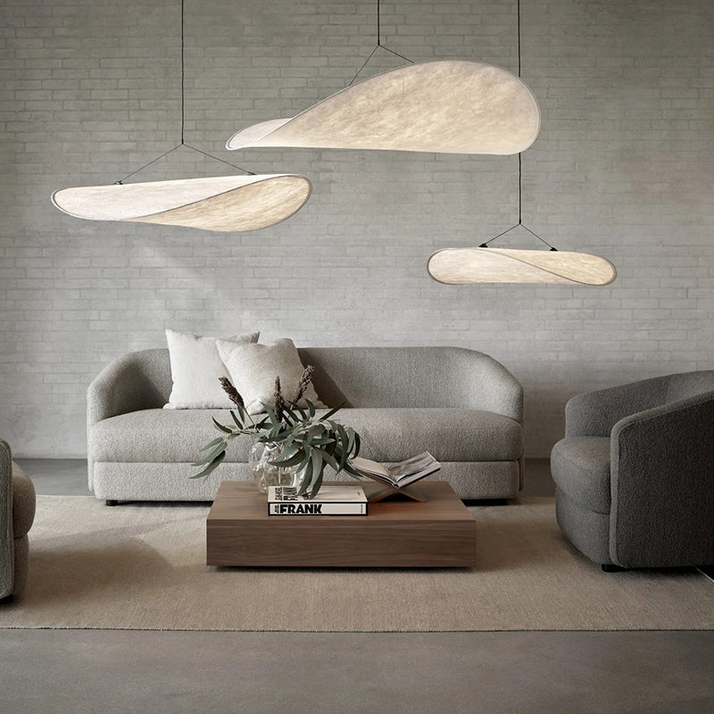 Renée Moderne LED Hanglamp Metaal/Kunstzijde Wit Slaap/Eet/Woonkamer