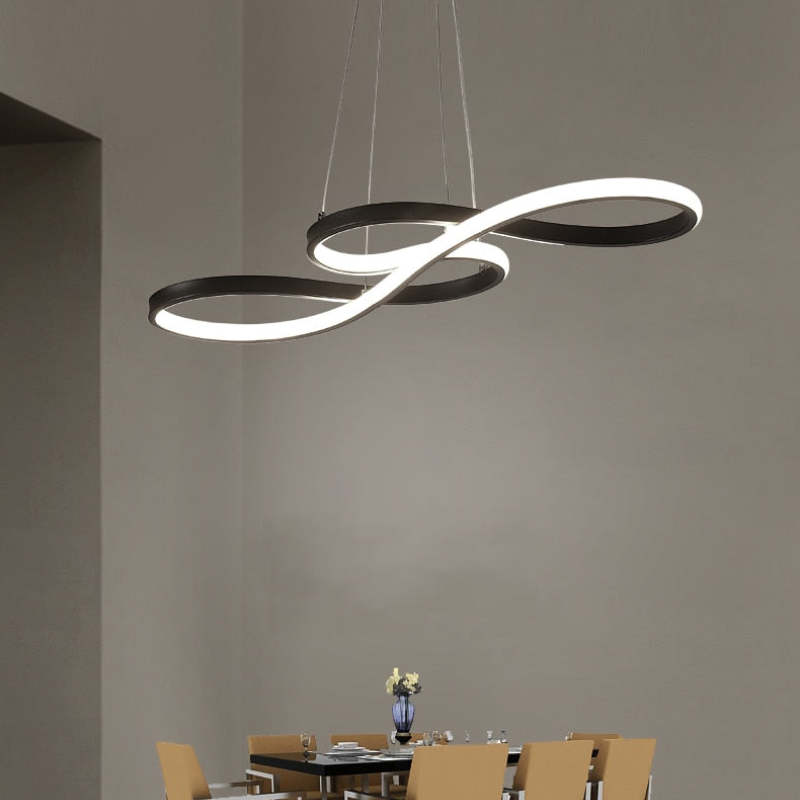 Louise Design LED Hanglamp Metal/Silicone Zwart/Wit/Goud Slaap/Eet/Woonkamer