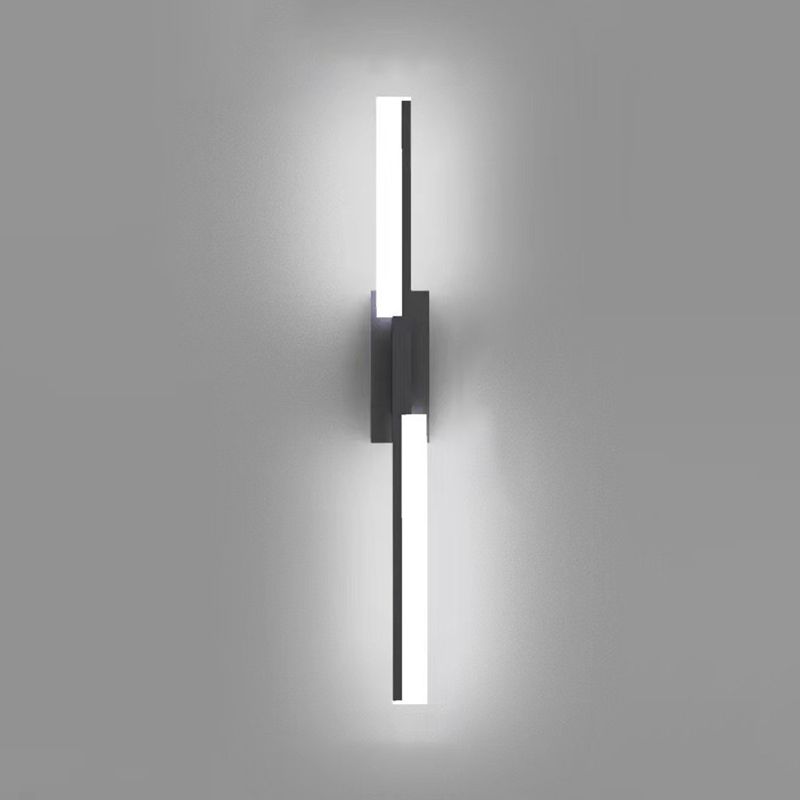 Alana Modern Industriele LED Wandlamp Zwart/Goud Metaal/Silicagel Woon/Slaapkamer