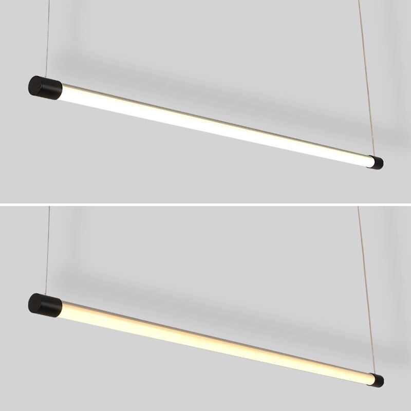 Edge Industriele LED Hanglamp Zwart/Zilver Binnen Woon/Slaapkamer Metaal