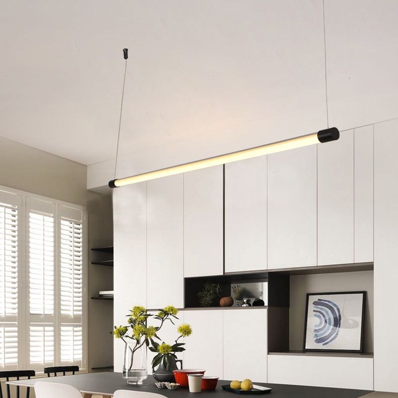 Edge Industriele LED Hanglamp Zwart/Zilver Binnen Woon/Slaapkamer Metaal