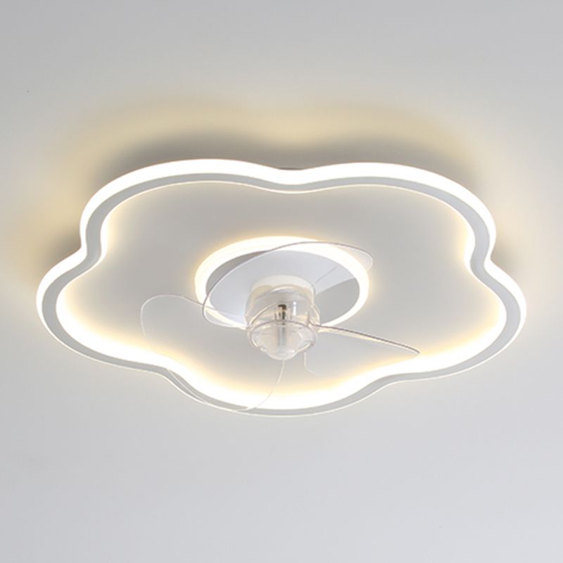 Edge Moderne LED Plafondlamp, Wit, Metaal/Acryl Slaapkamer