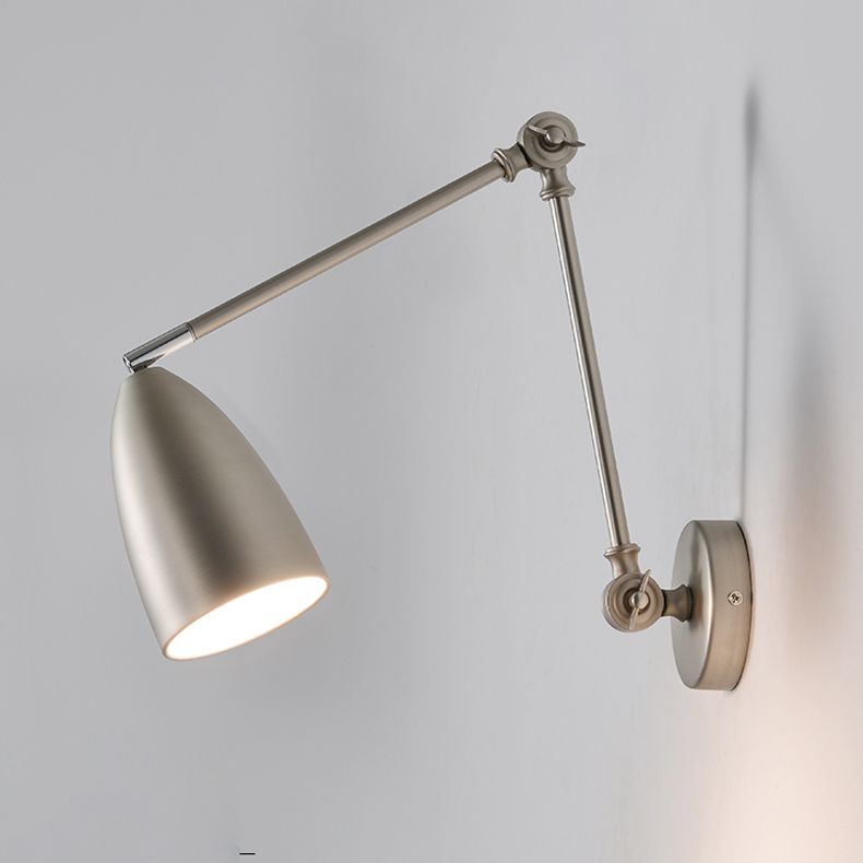 Brady Moderne LED Wandlamp Zwart/Wit/Nikkel Metaal Binnen