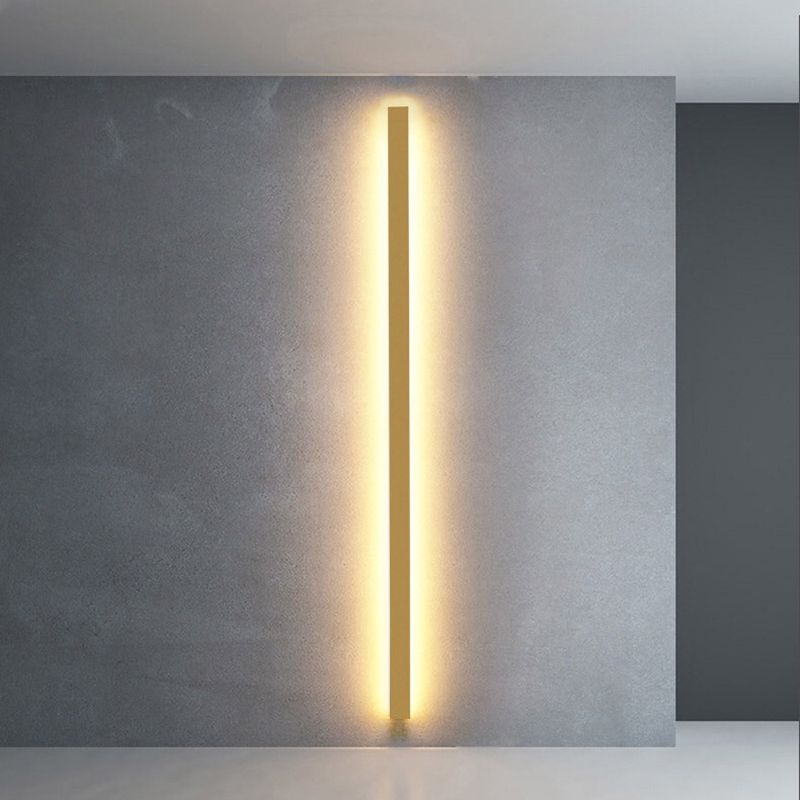 Edge Industriele LED Wandlamp Goud/Zwart/Wit Woon/Slaapkamer Metaal&Acryl