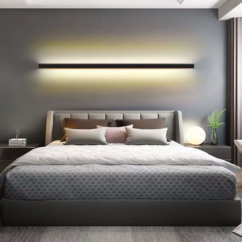 Edge Industriele LED Wandlamp Goud/Zwart/Wit Woon/Slaapkamer Metaal&Acryl