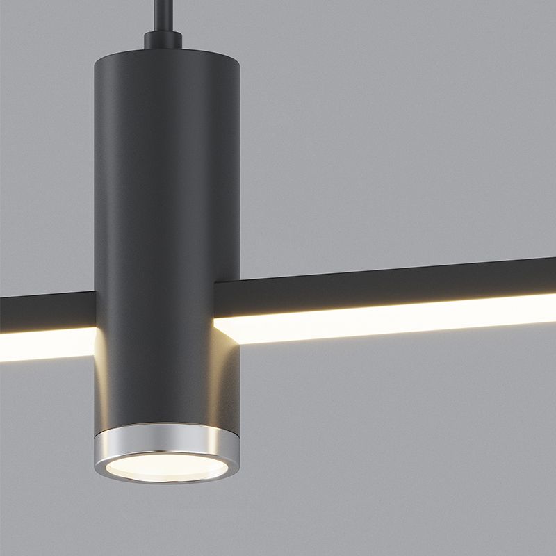 Edge Industriele LED Hanglamp Zwart/Goud Metaal Woon/Slaapkamer Eettafel