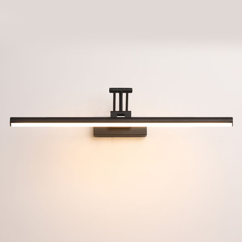 Edge Modern Spiegel Front Vanity LED Wandlamp Zwart/Wit Woon/Slaap/Badkamer Metaal