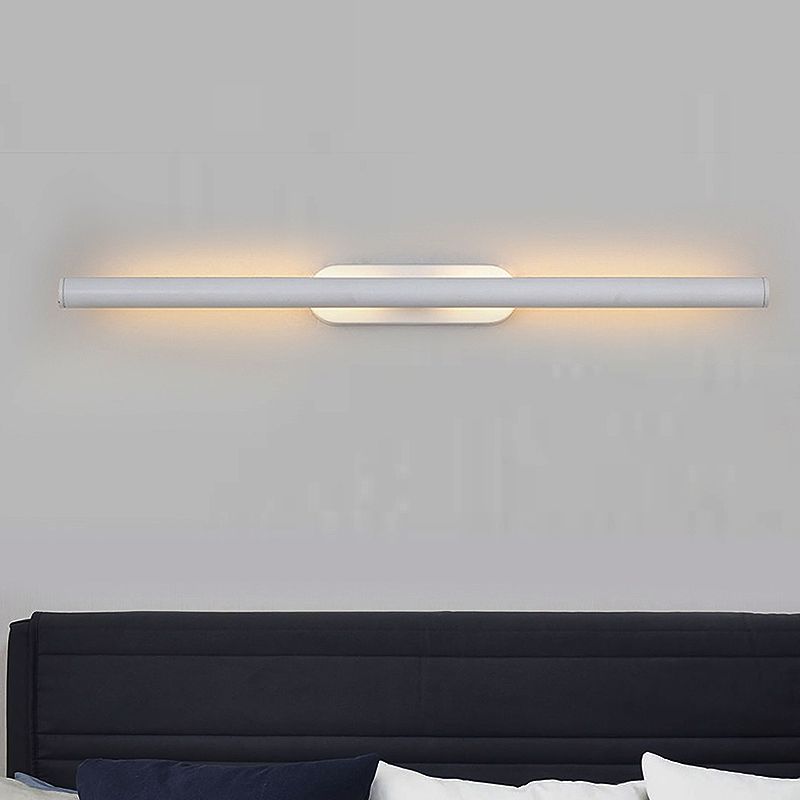 Edge Industriele LED Wandlamp Zwart/Wit Woon/Slaap/Badkamer Metaal