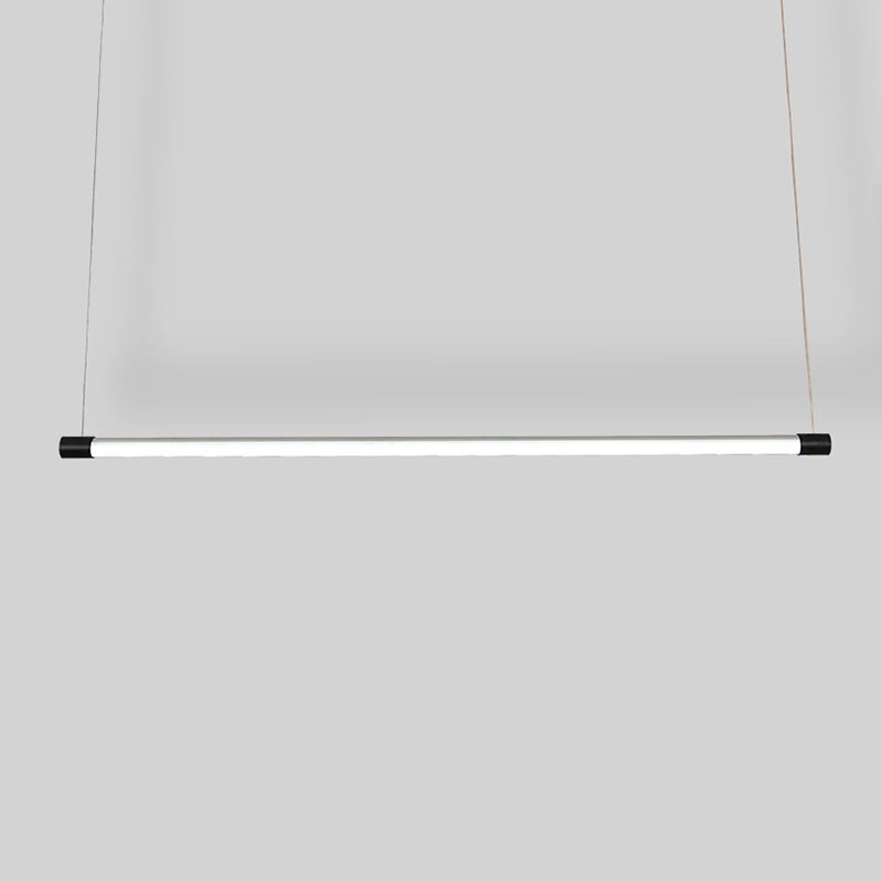 Edge Industriele LED Hanglamp Zwart/Zilver Binnen Woon/Slaapkamer Metaal