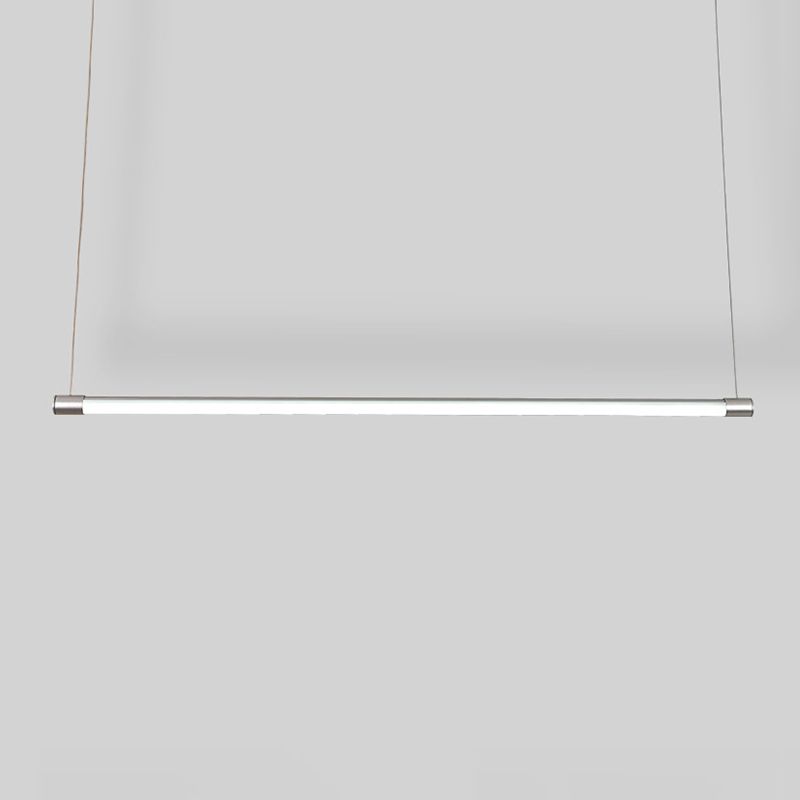 Edge Industriele LED Hanglamp Zwart/Zilver Binnen Woon/Slaapkamer Metaal