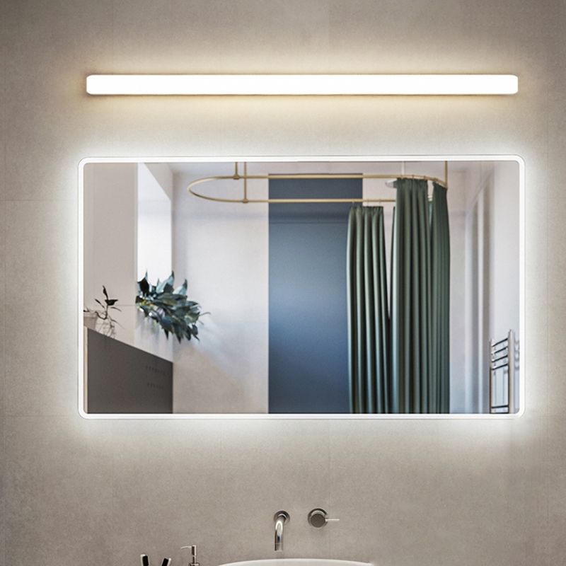 Edge Eenvoudige Llineaire LED Wandlamp Wit Acryl Badkamer